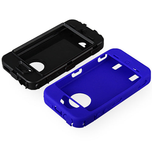 iPhone 4/4S Rugged Dual Layer Case with Screen Protector