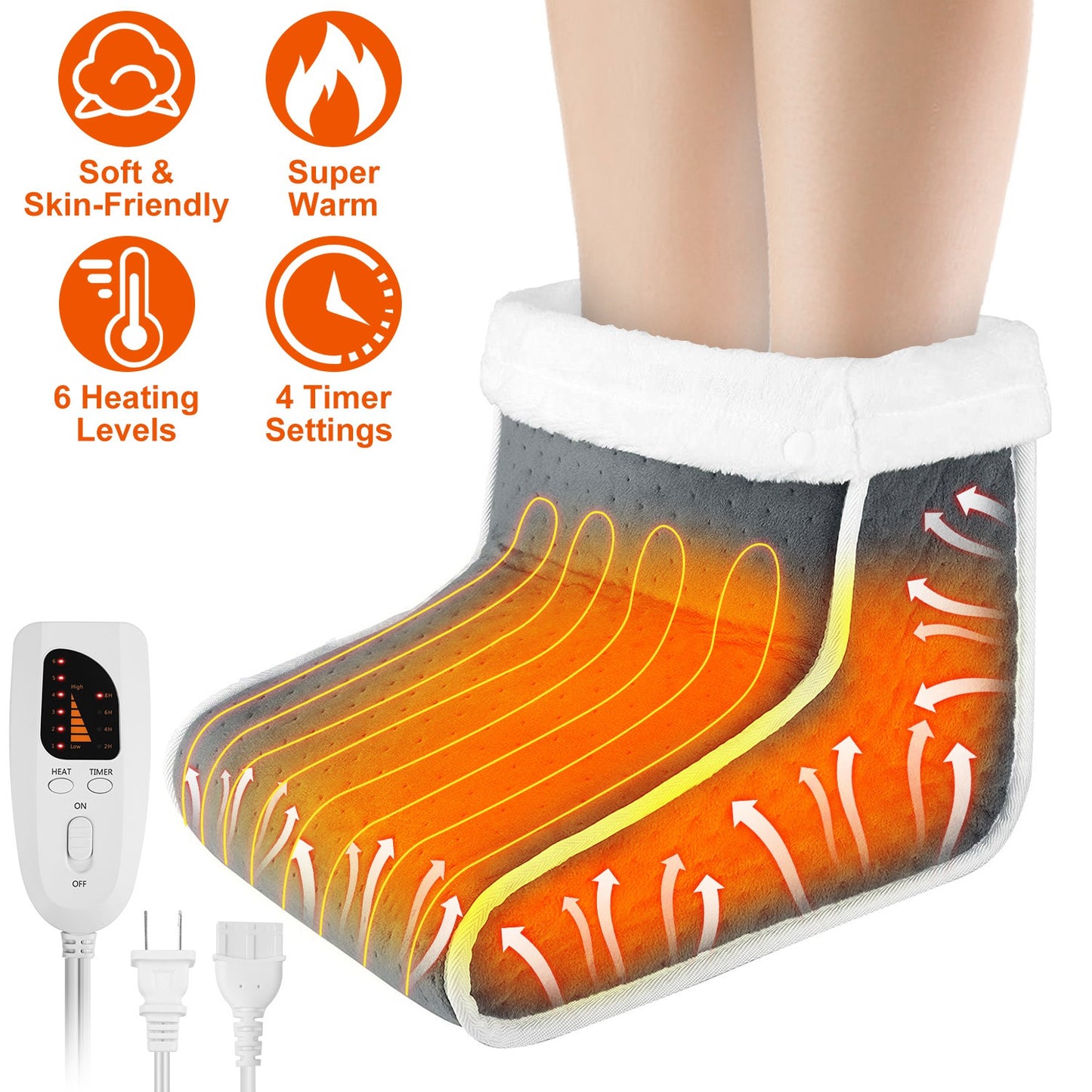 Heating Pad for Foot Electric Heated Foot Warmer