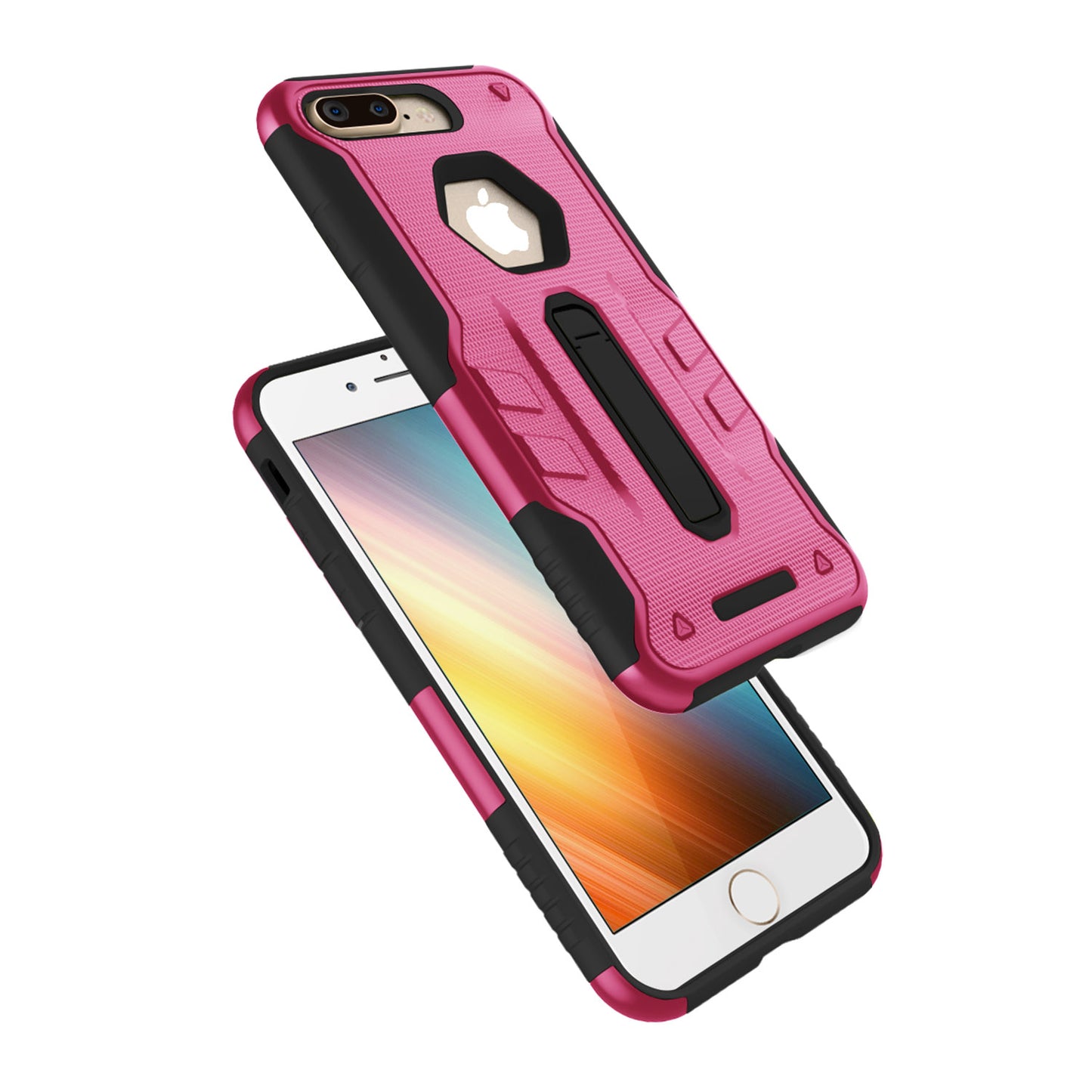 iPhone 8 Plus Rugged Case with Magnetic Kickstand