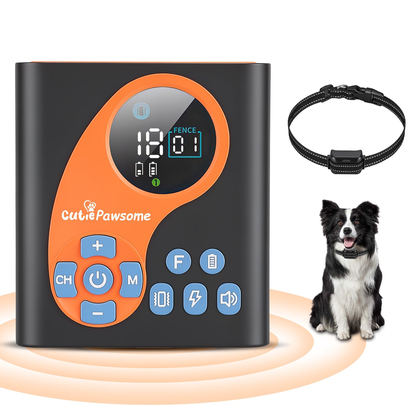 Wireless Dog Fence System with Training Collar – 722FT Range