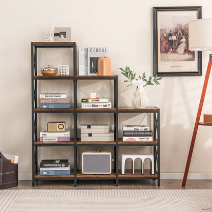 Full Size Bed frame Foundation with Solid Wooden Slat Suppor