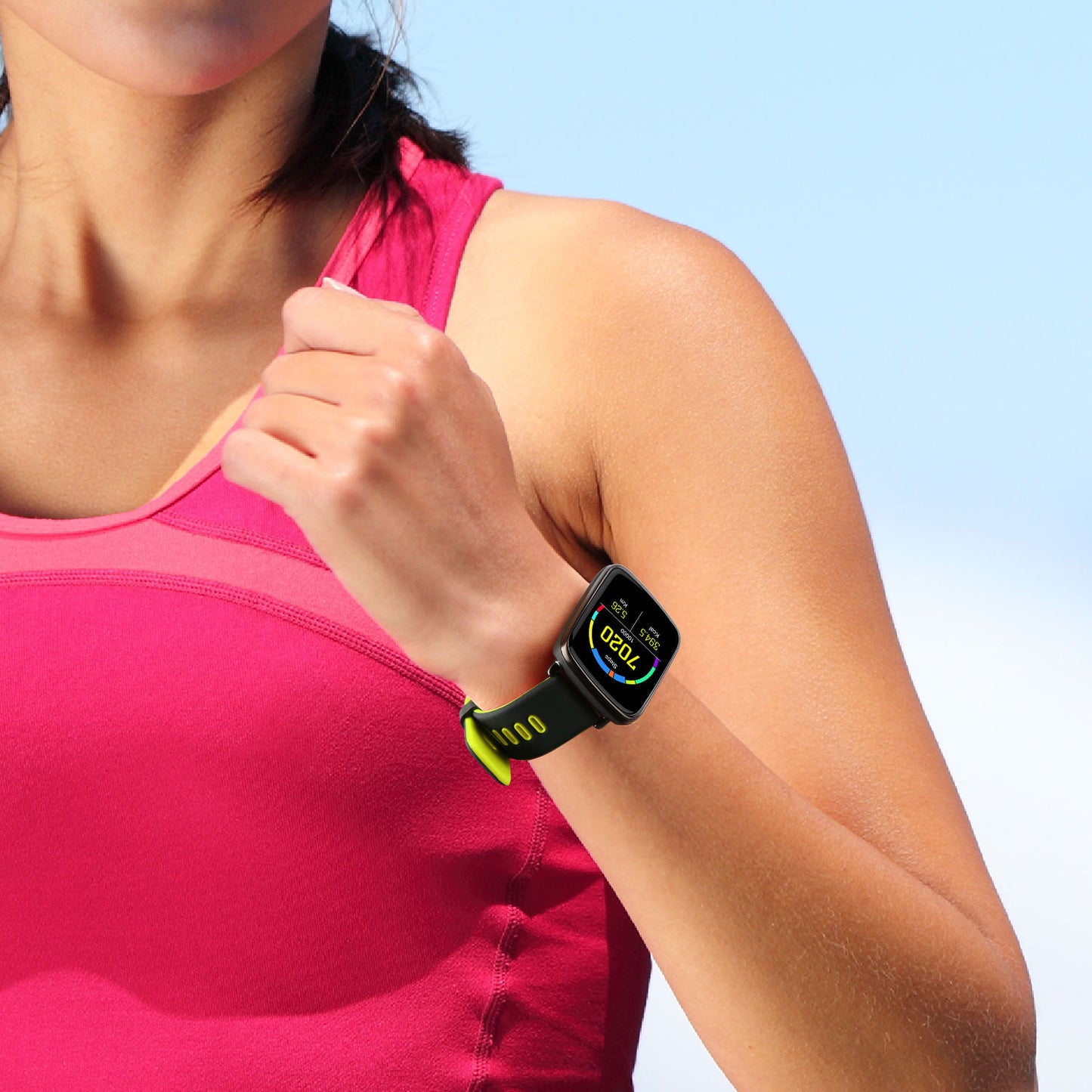 Fitness Tracker Smart Watch 1.54" IP68 Waterproof Heart Rate