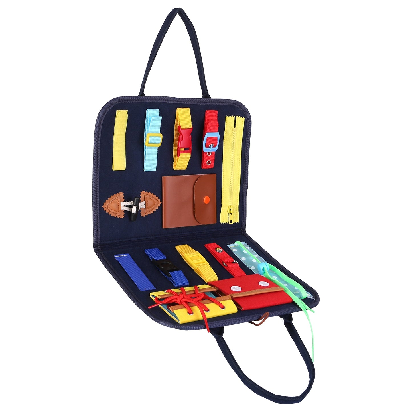 Busy Board Sensory Activity Toy for Toddlers Ages 1-6