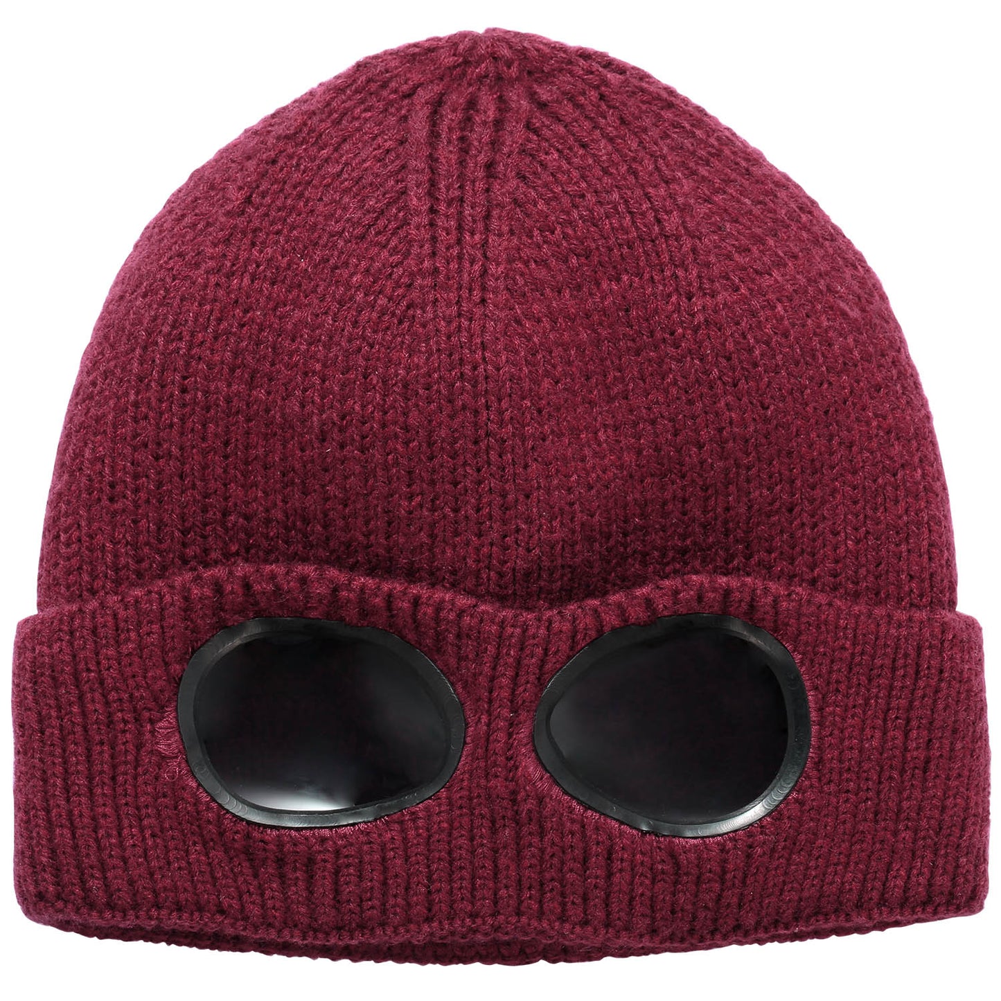 Knit Beanie Hat with Goggle - Warm Winter Skull Cap