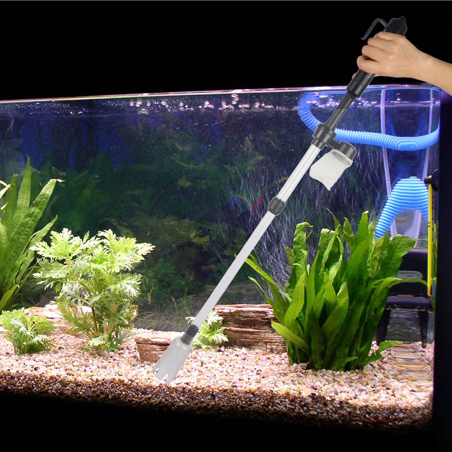 Aquarium Gravel Vacuum Cleaner - Battery Operated