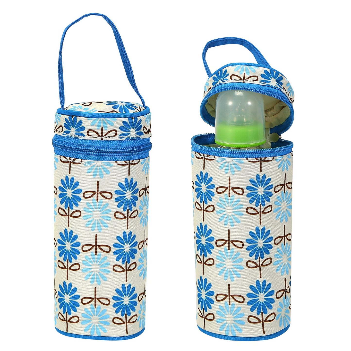5-Piece Diaper Bag Set with Changing Pad & Insulated Pockets