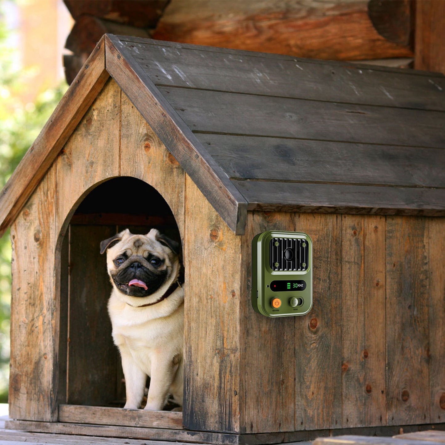 Ultrasonic Dog Bark Control Device with 3 Frequency Levels