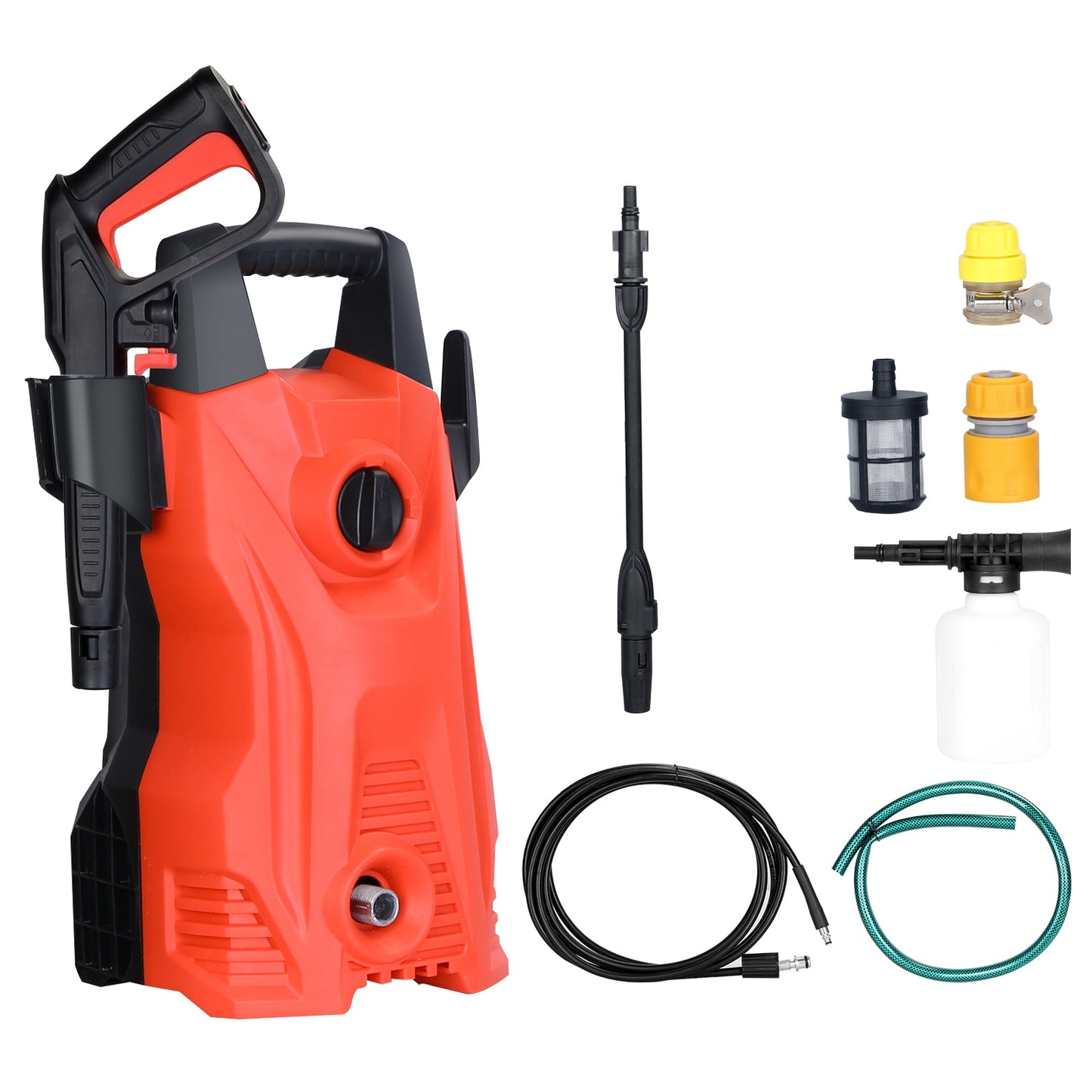 Electric Pressure Washer 1740 PSI 2.6 GPM with Adjustable Nozzle