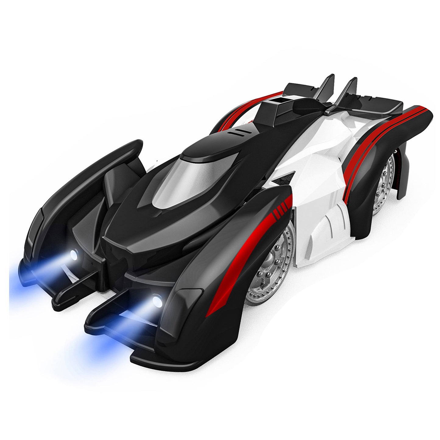Wall Climbing RC Car with 360° Rotation and LED Lights