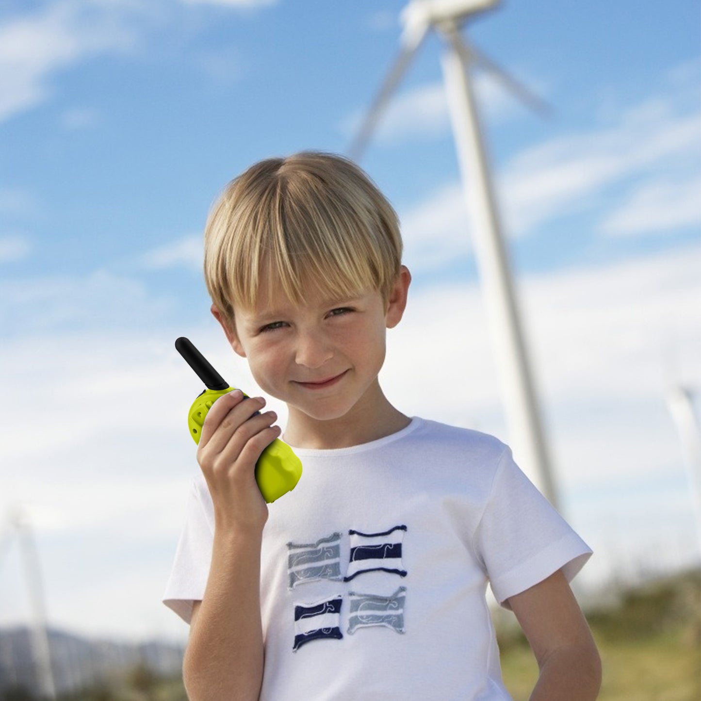 Kids Walkie Talkies 22 Channels 2-Way Radio with LCD Display