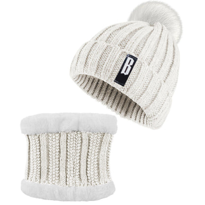 Winter Beanie Hat Scarf