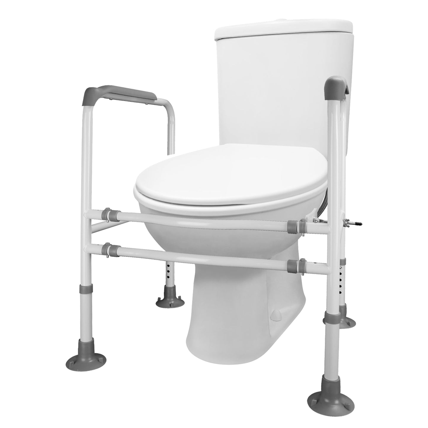 Adjustable Toilet Safety Rails for Elderly & Handicap
