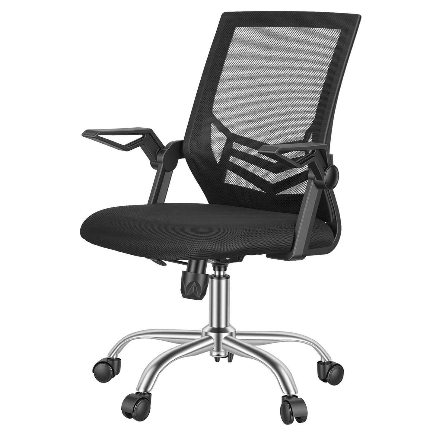 Ergonomic Mesh Office Chair with 135° Reclining Backrest
