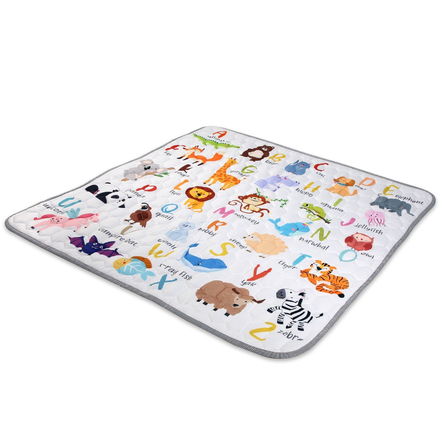 Baby Play Mat 50x50IN Non-Slip Foldable Crawling Mat