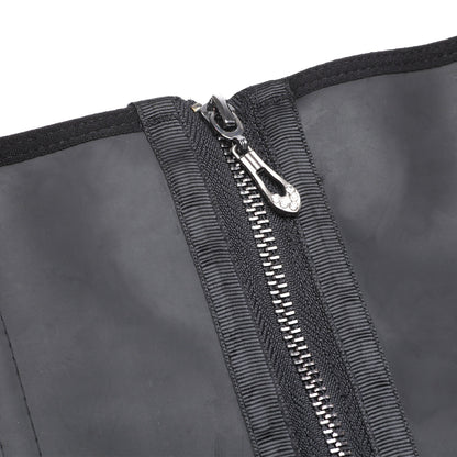Latex Waist Trainer Corset with Zipper and Hook Closure
