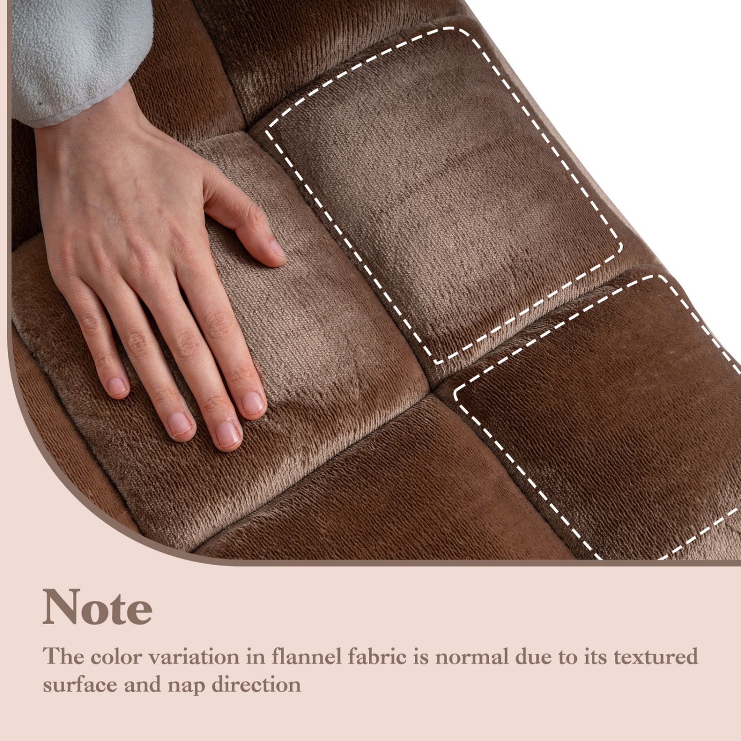 14-Position Adjustable Floor Chair with Padded Cushion