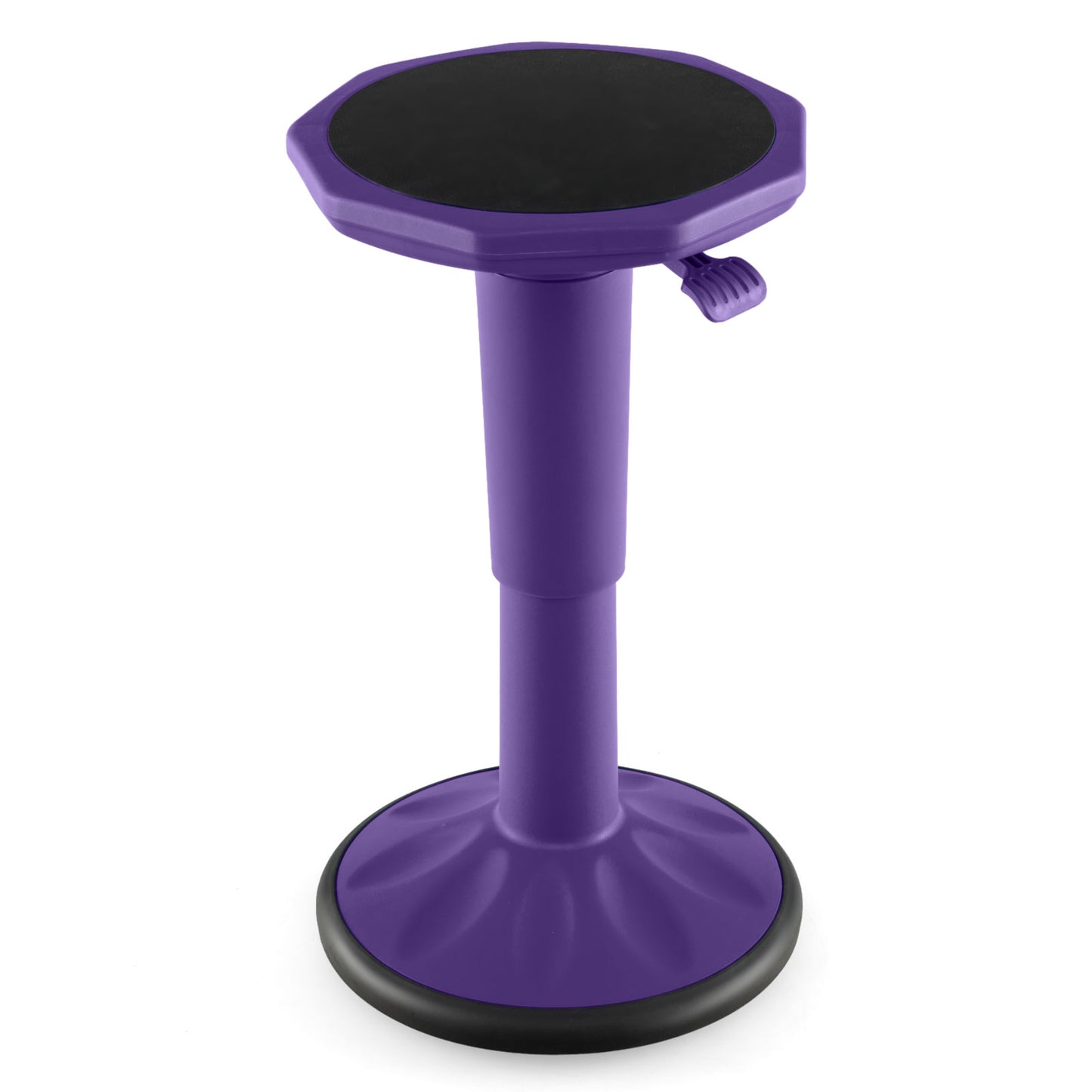 Adjustable Active Learning Wobble Stool with Cushion Seat