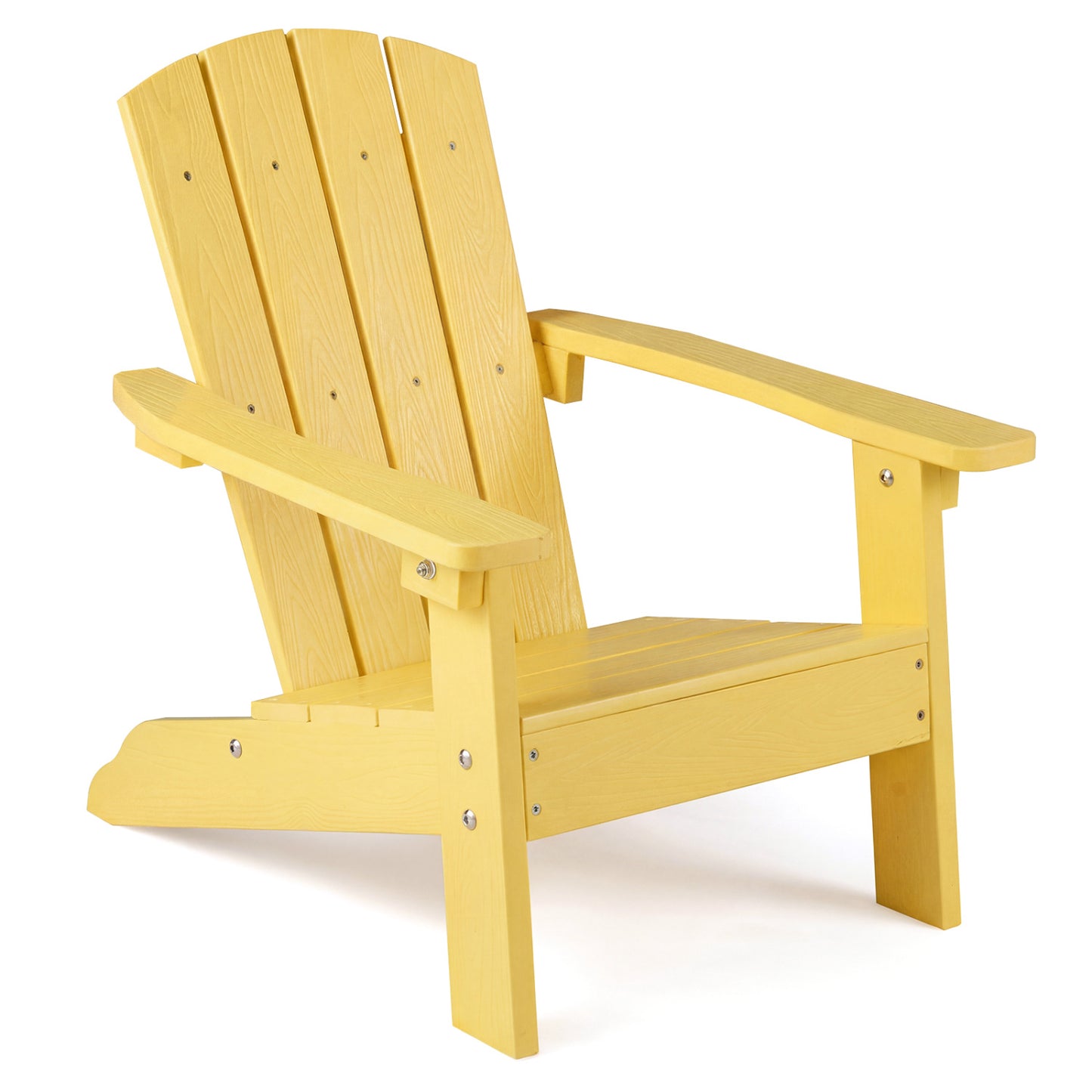 Kids Adirondack Chair with High Backrest and Armrests