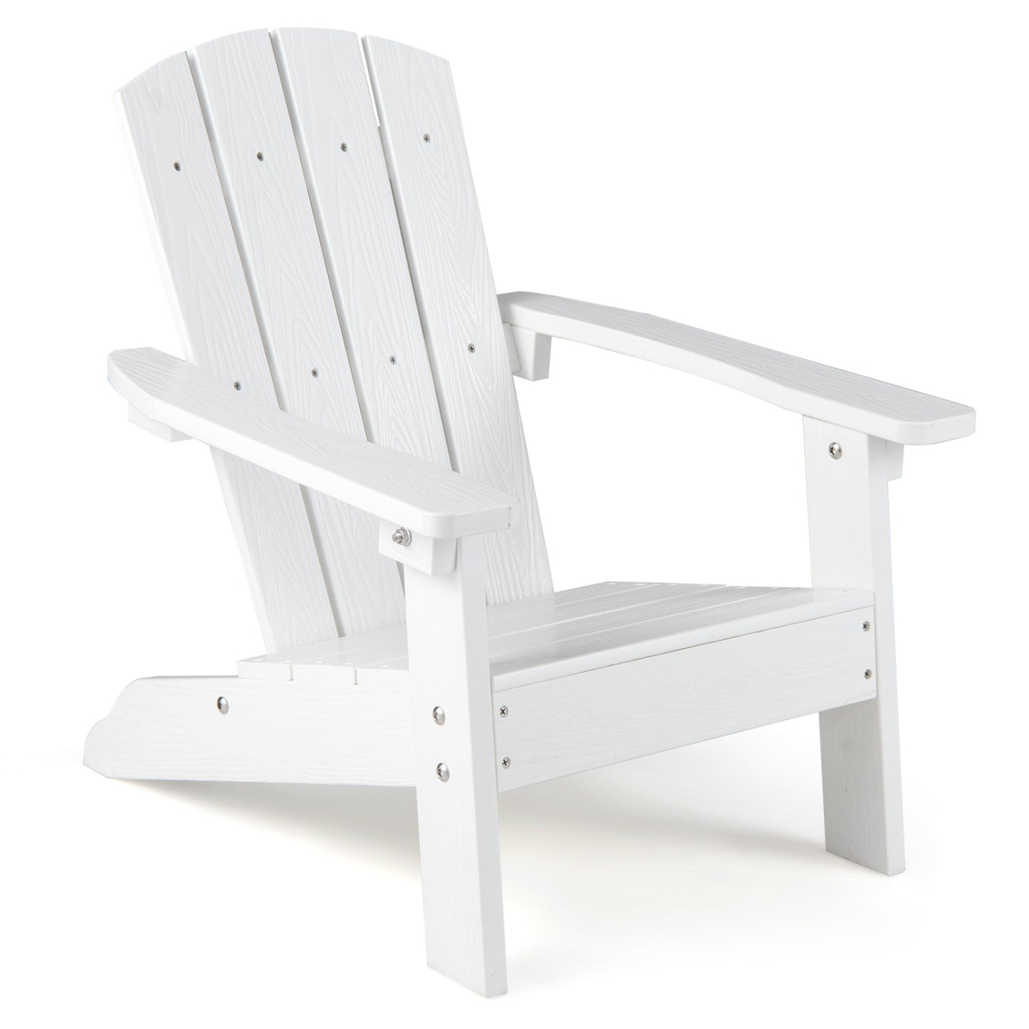 Kids Adirondack Chair with High Backrest and Armrests