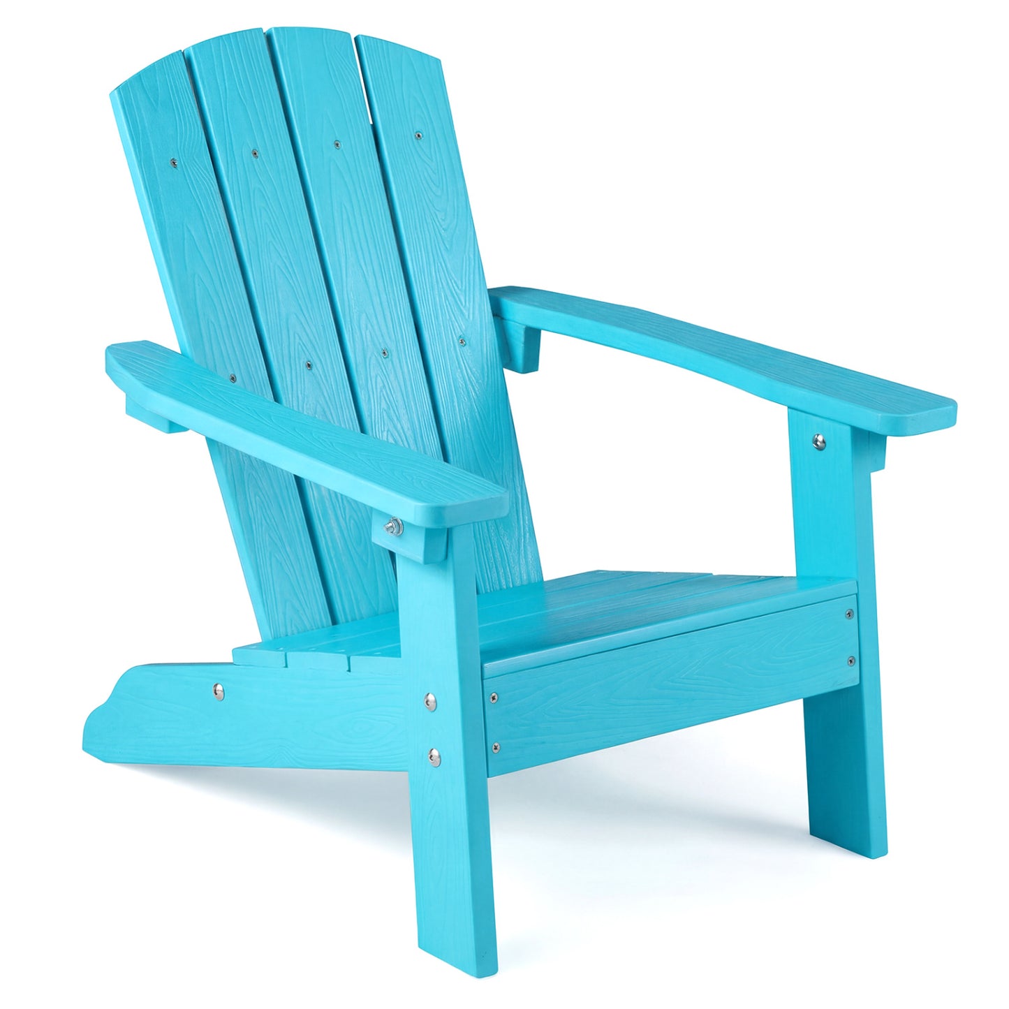 Kids Adirondack Chair with High Backrest and Armrests