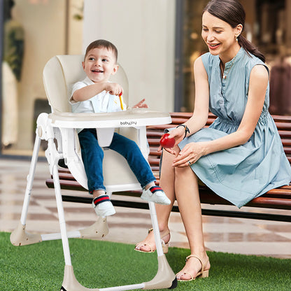 3-in-1 Convertible Baby High Chair with Adjustable Height