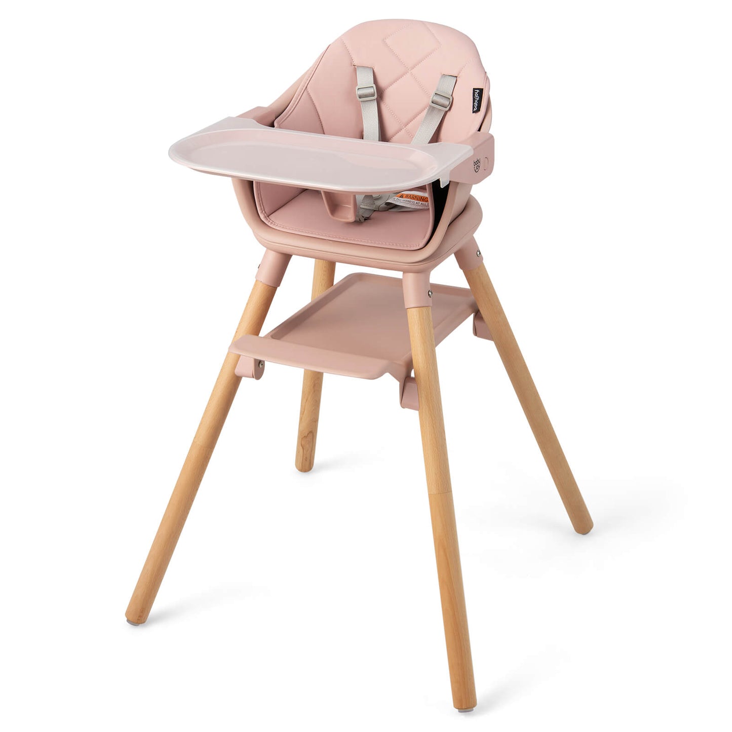 6-in-1 Convertible Baby High Chair with Removable Tray