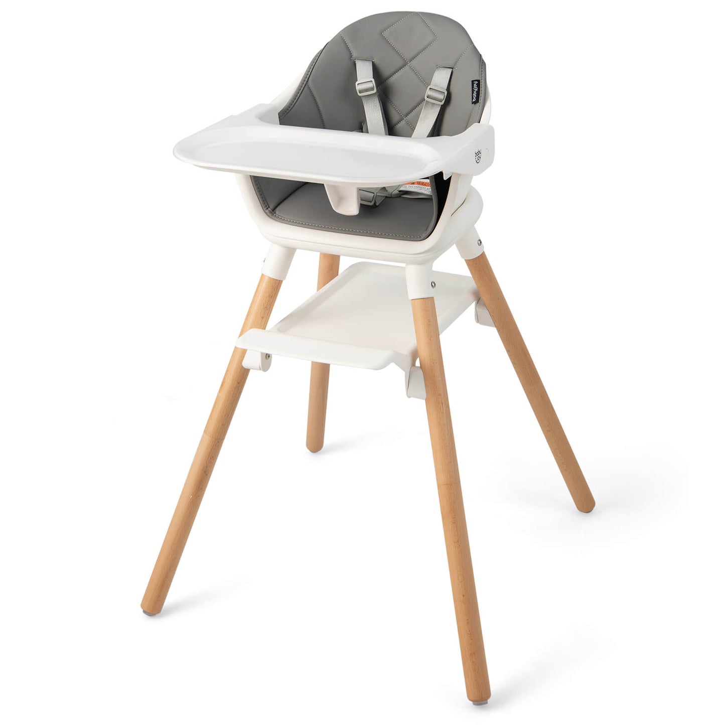 6-in-1 Convertible Baby High Chair with Removable Tray