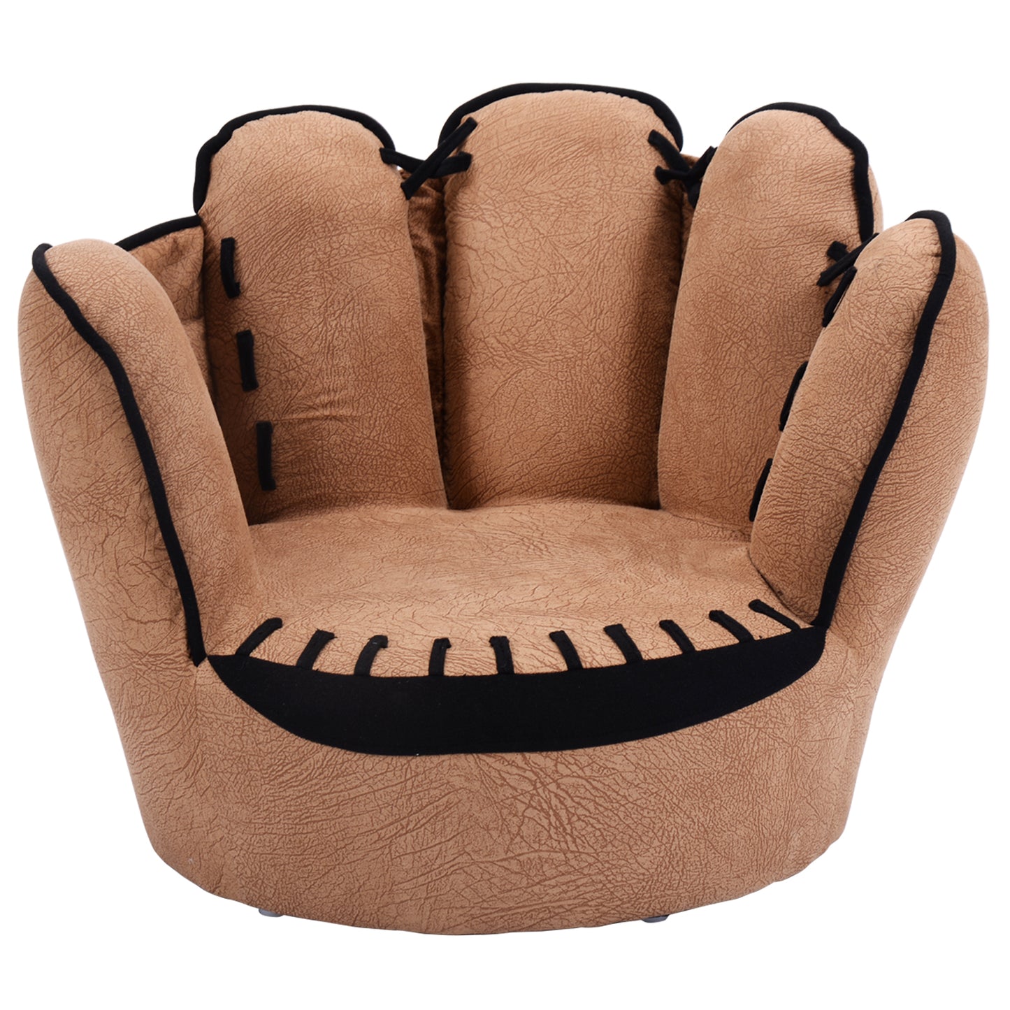 Baseball Glove Kids Sofa Chair - Upholstered Armchair