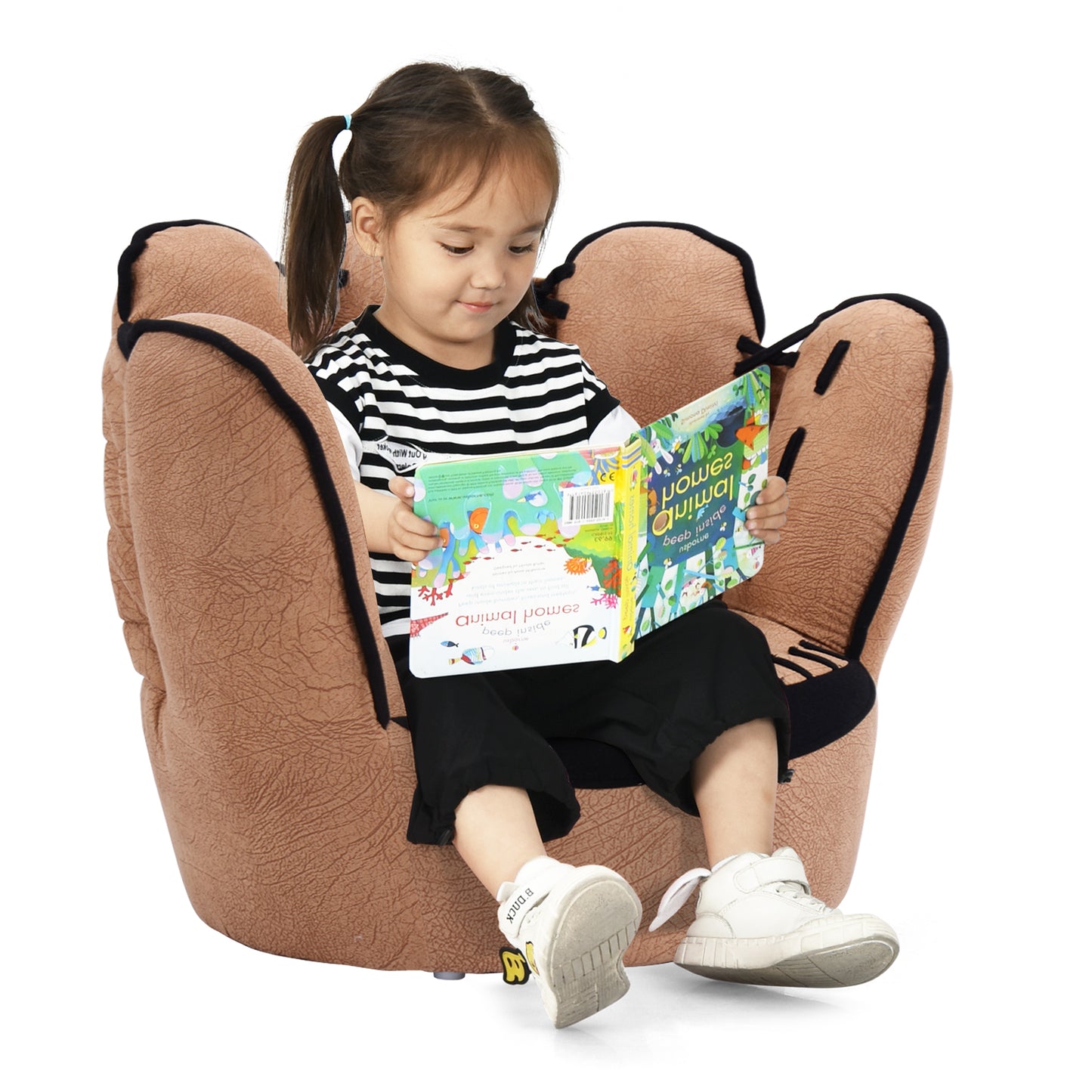 Baseball Glove Kids Sofa Chair - Upholstered Armchair