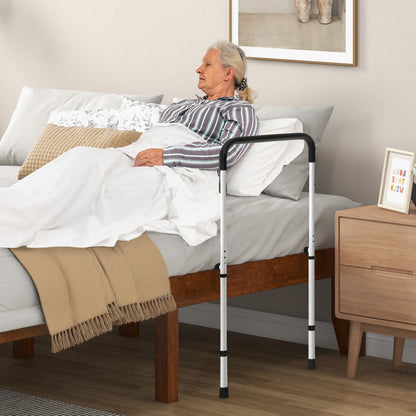 Adjustable Bed Assist Rail with Fall Prevention - 350 lbs