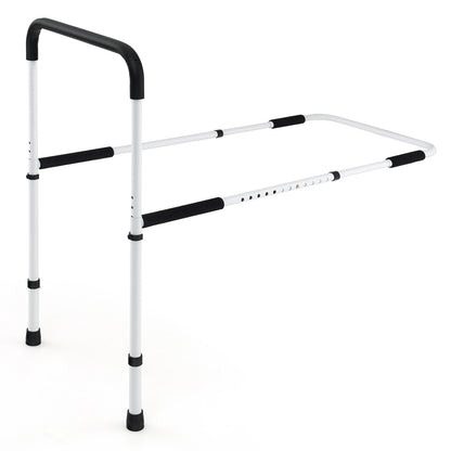 Adjustable Bed Assist Rail with Fall Prevention - 350 lbs