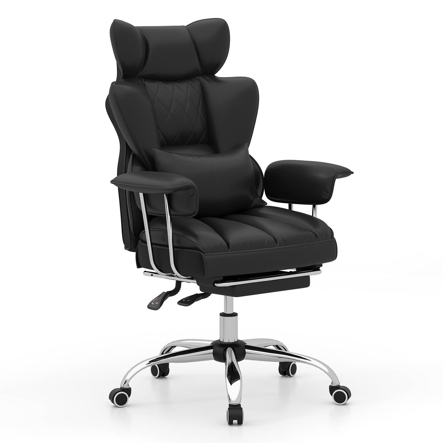 Big and Tall Executive Office Chair with Footrest