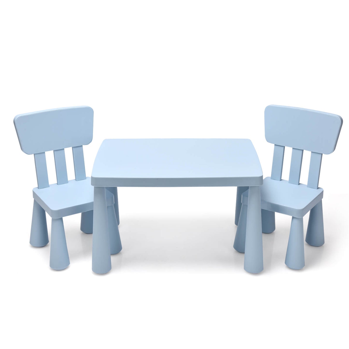 Kids Table and Chair Set - 3 Piece Multi Activity Play Set