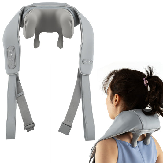 Neck Shoulder Massager with 4D Kneading and Heat Therapy