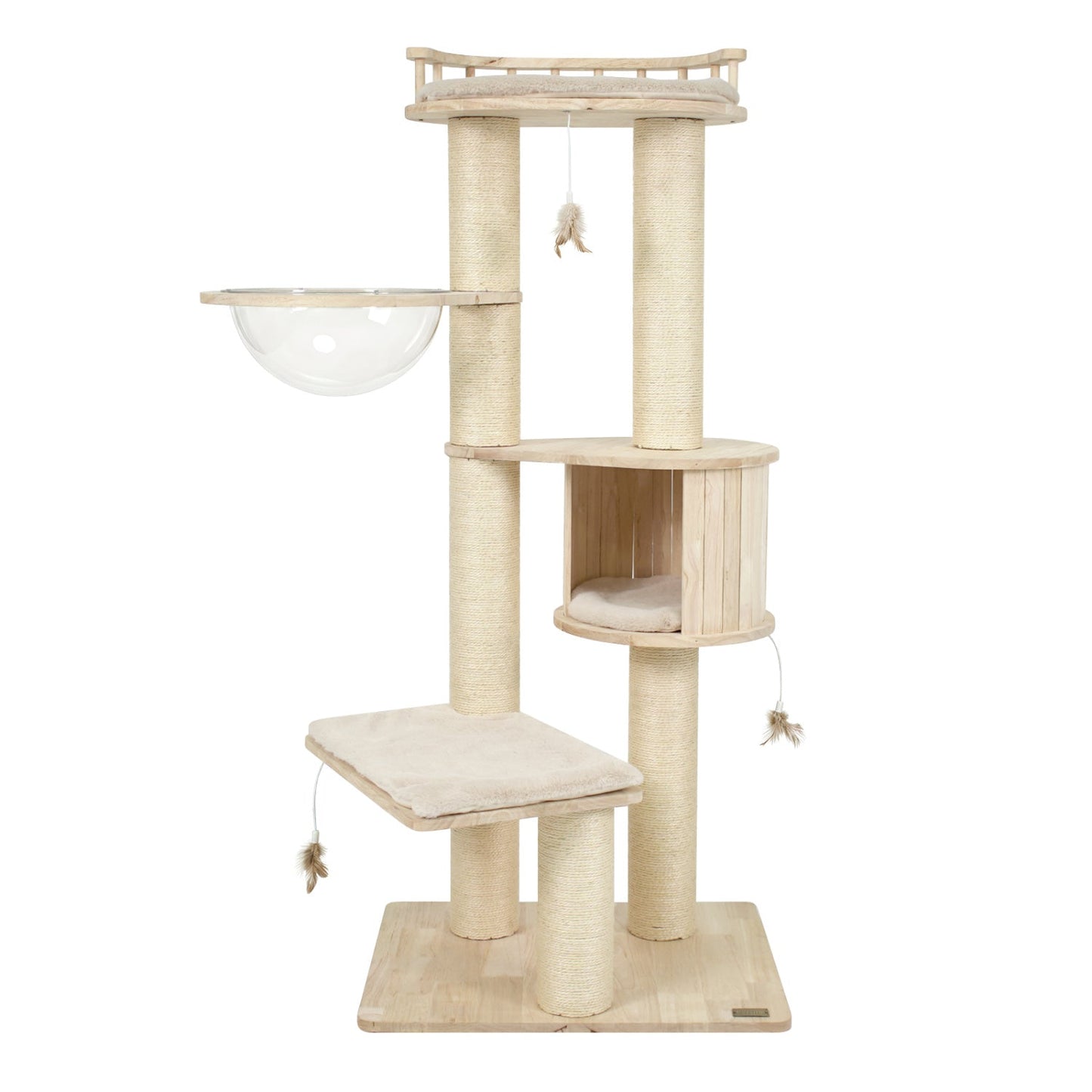 Multi-Level Cat Tree with Perch, Condo & Scratching Posts