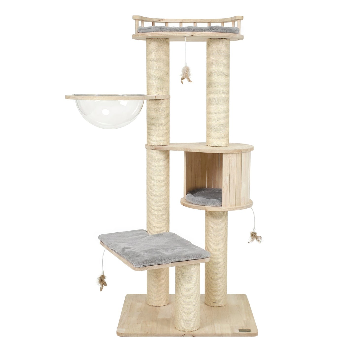 Multi-Level Cat Tree with Perch, Condo & Scratching Posts