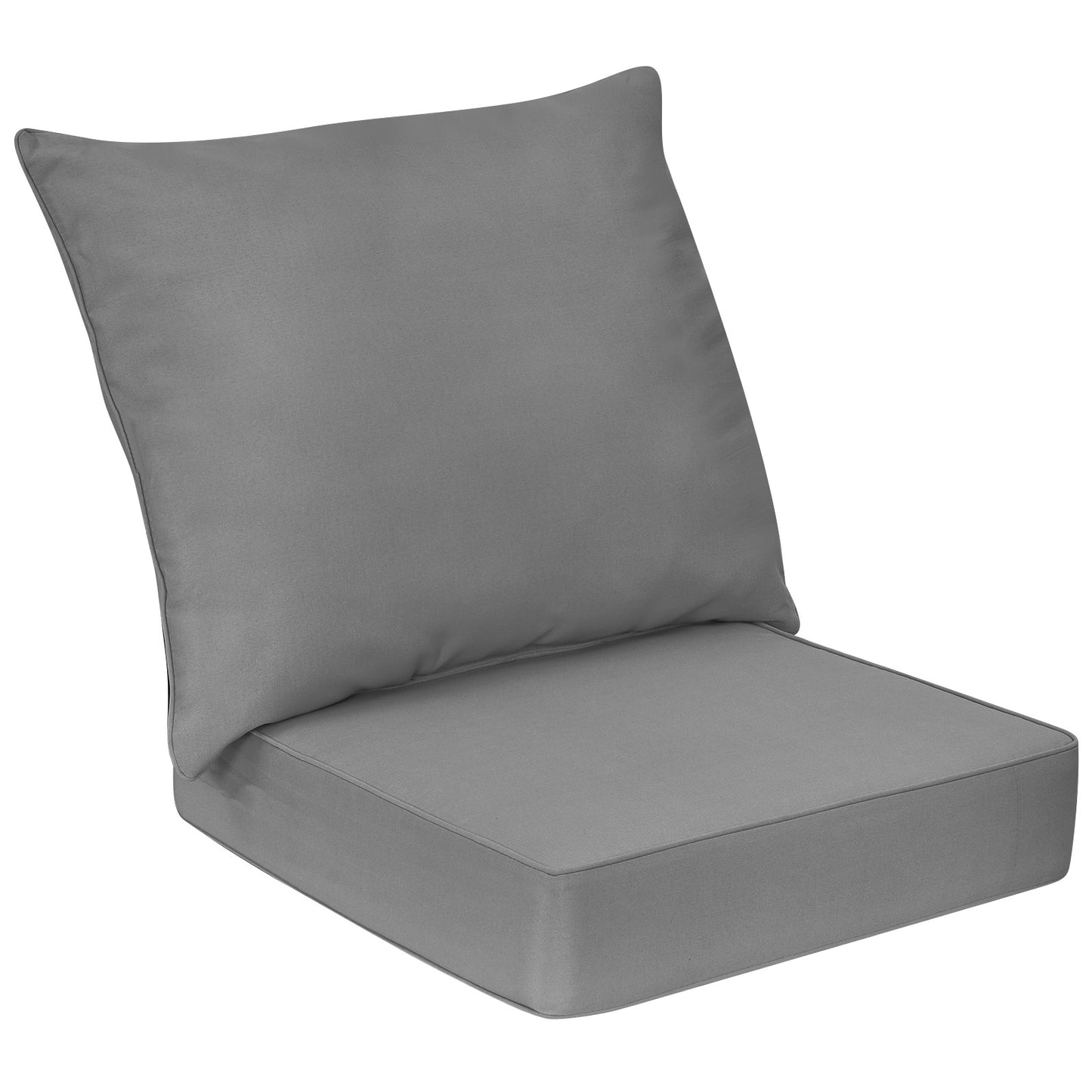 Deep Seat Chair Cushion Set with Rope Belts for Outdoor Use