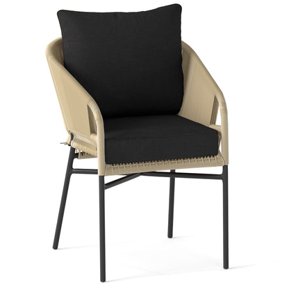 Deep Seat Chair Cushion Set with Rope Belts for Outdoor Use