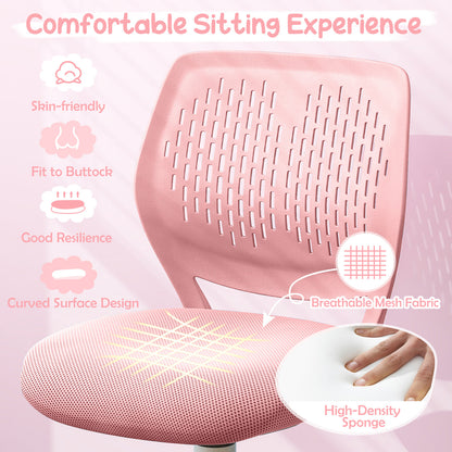 Kids Desk Chair with Adjustable Height and Mesh Back