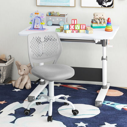 Kids Desk Chair with Adjustable Height and Mesh Back