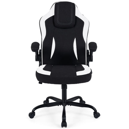 Ergonomic Office Chair with Flip-Up Armrests and Lumbar Support