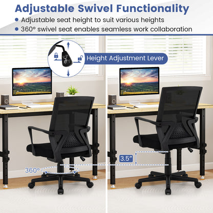 Ergonomic Mesh Office Chair with Lumbar Support