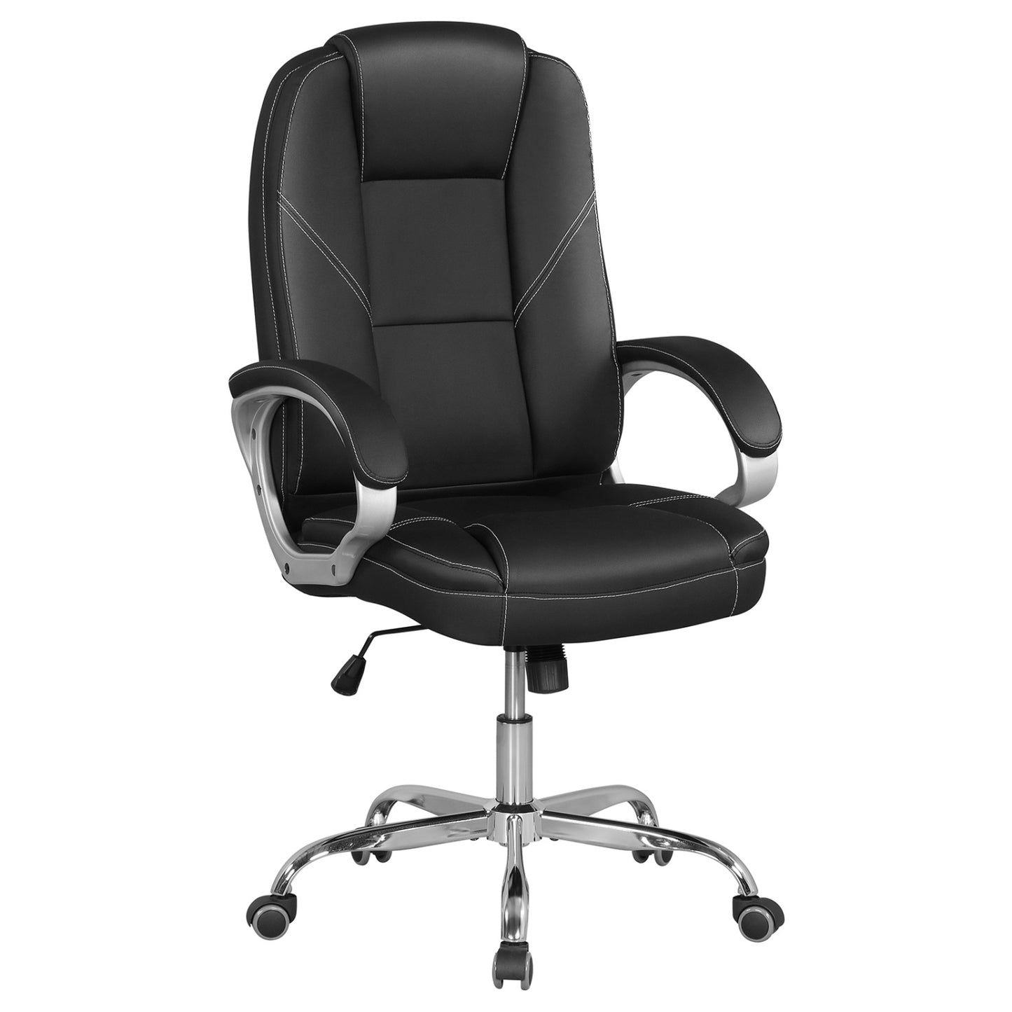 Ergonomic Office Chair with Padded Armrests and Rocking Back