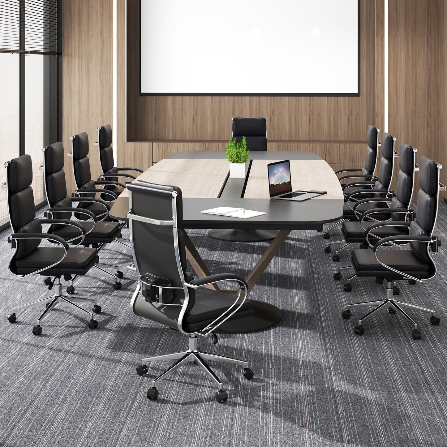 Ergonomic Office Chair with Adjustable Height and Lumbar Support