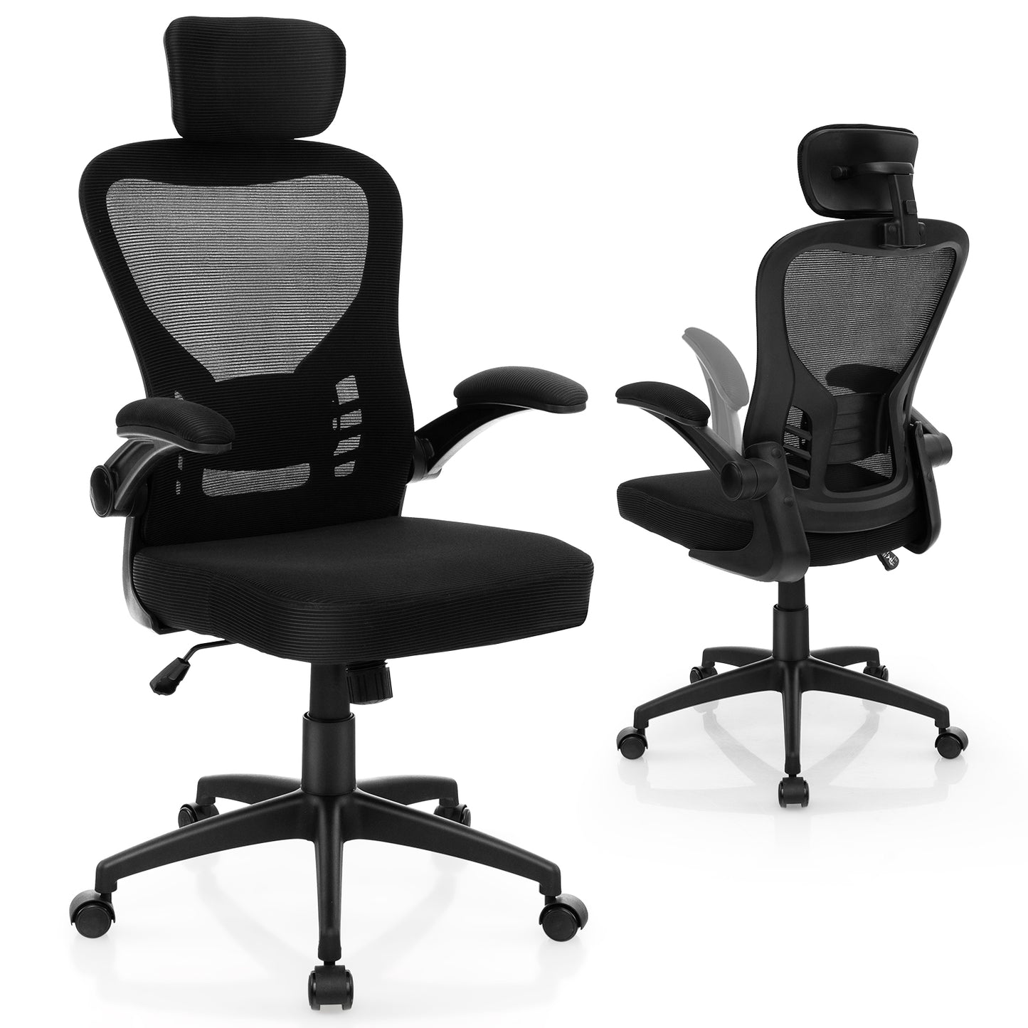 Ergonomic Mesh Office Chair with Adjustable Lumbar Support