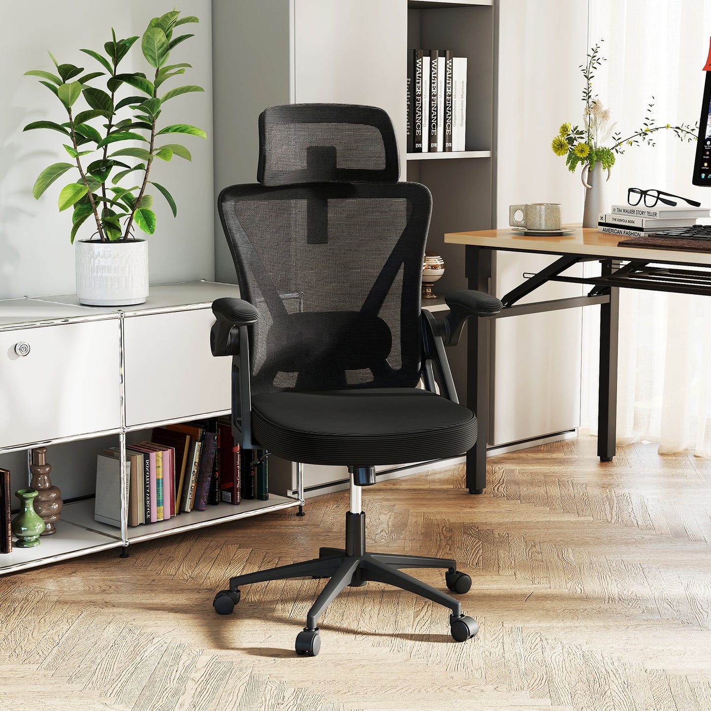 Ergonomic Mesh Office Chair with Adjustable Lumbar Support