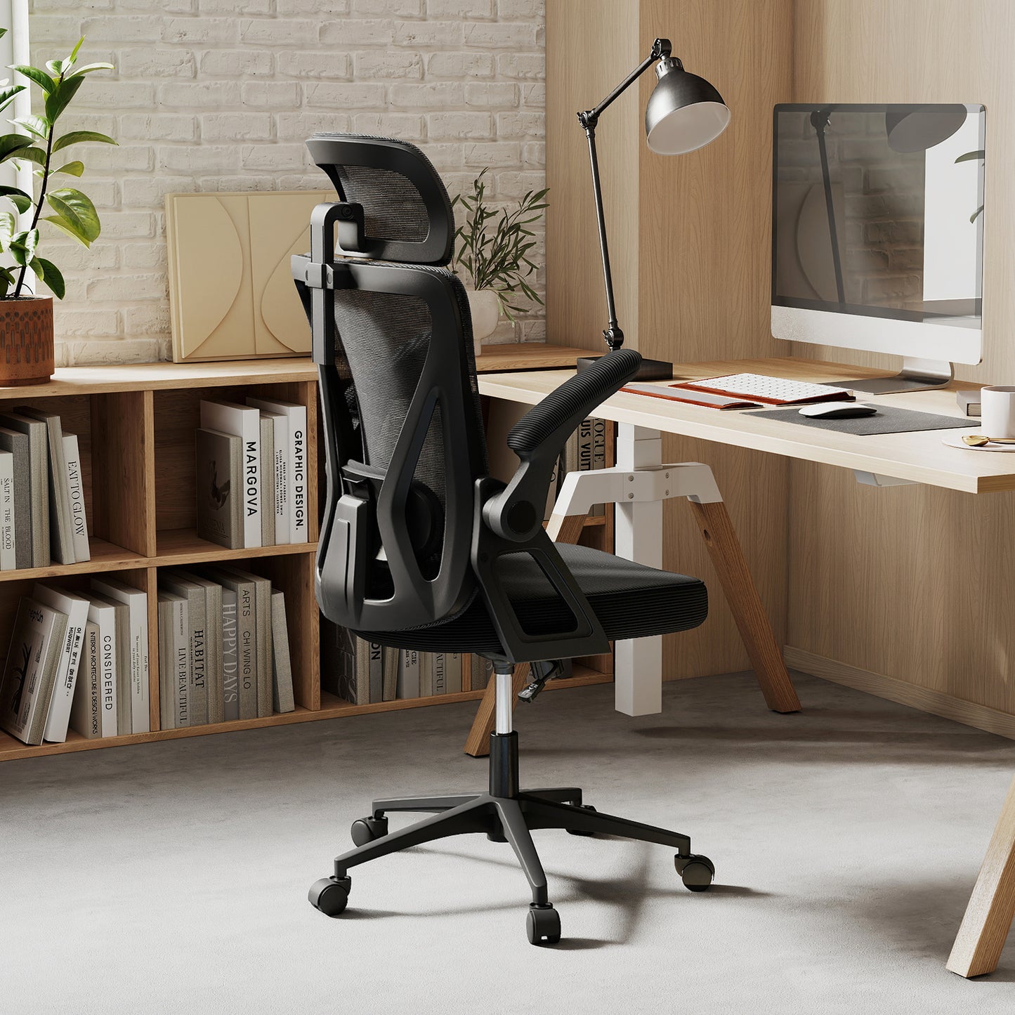 Ergonomic Mesh Office Chair with Adjustable Lumbar Support