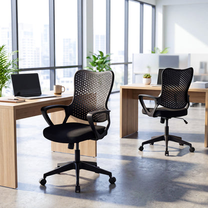 Ergonomic Office Chair with Butterfly Back Design