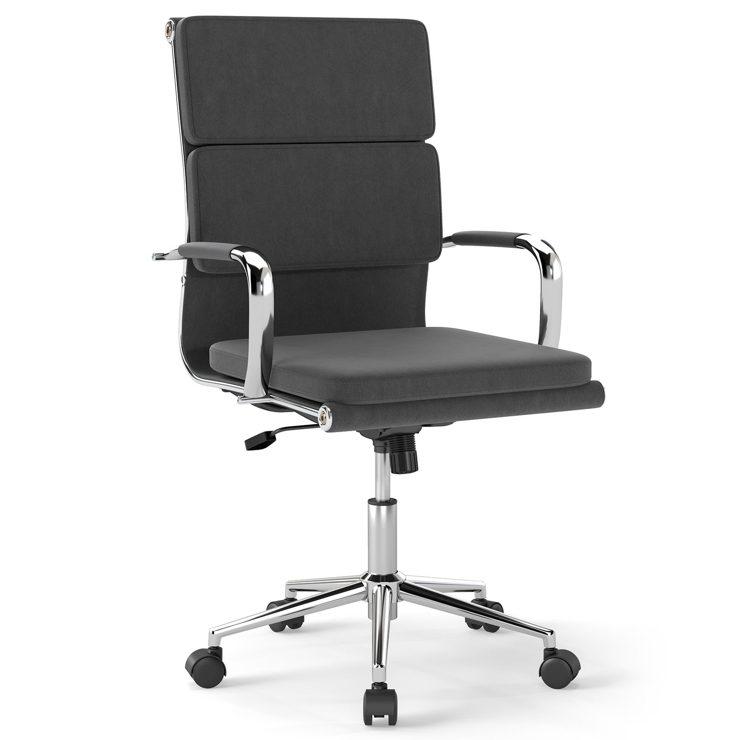 Ergonomic Office Chair with Rocking Backrest and Adjustable Height