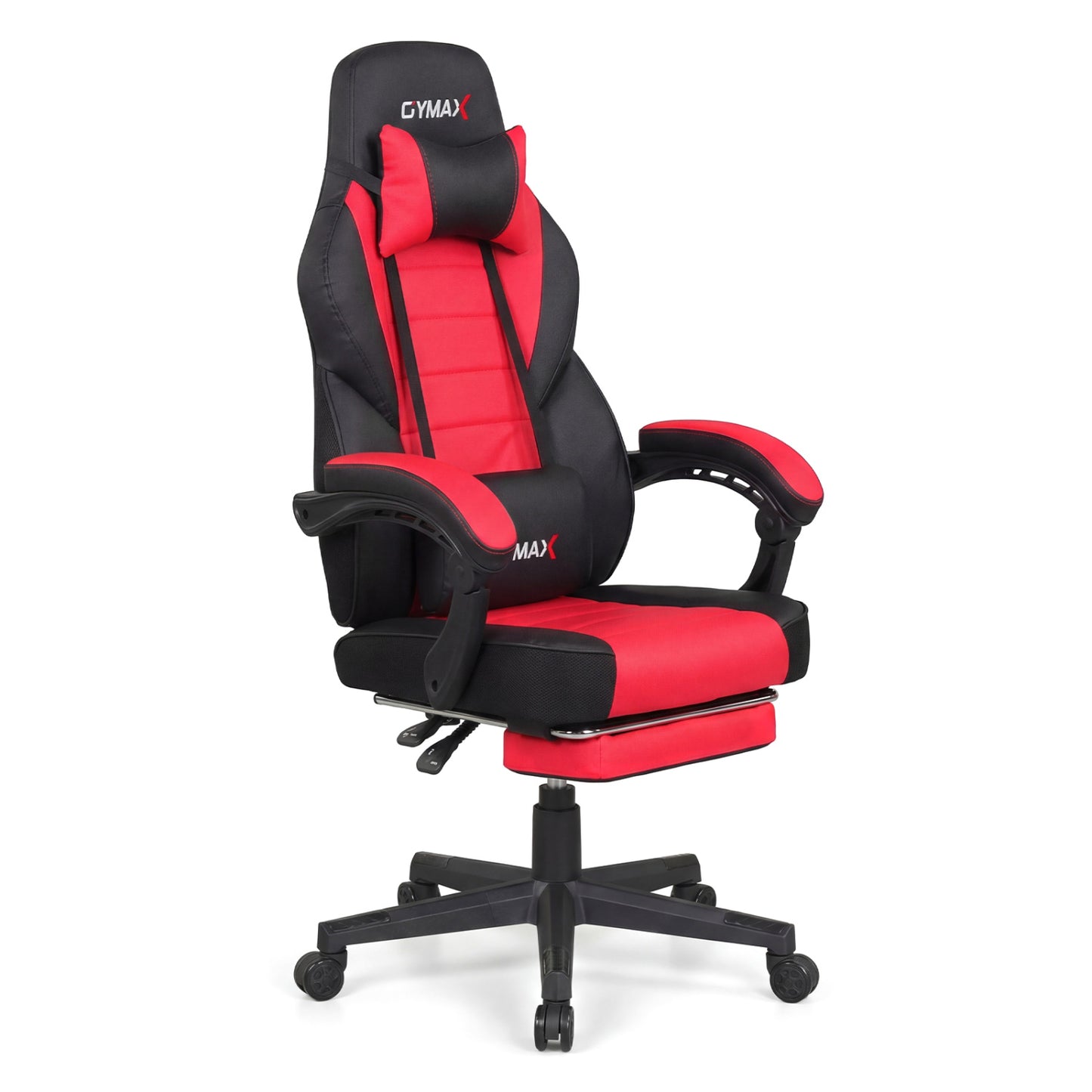 Ergonomic Gaming Chair with Footrest and 155° Recline